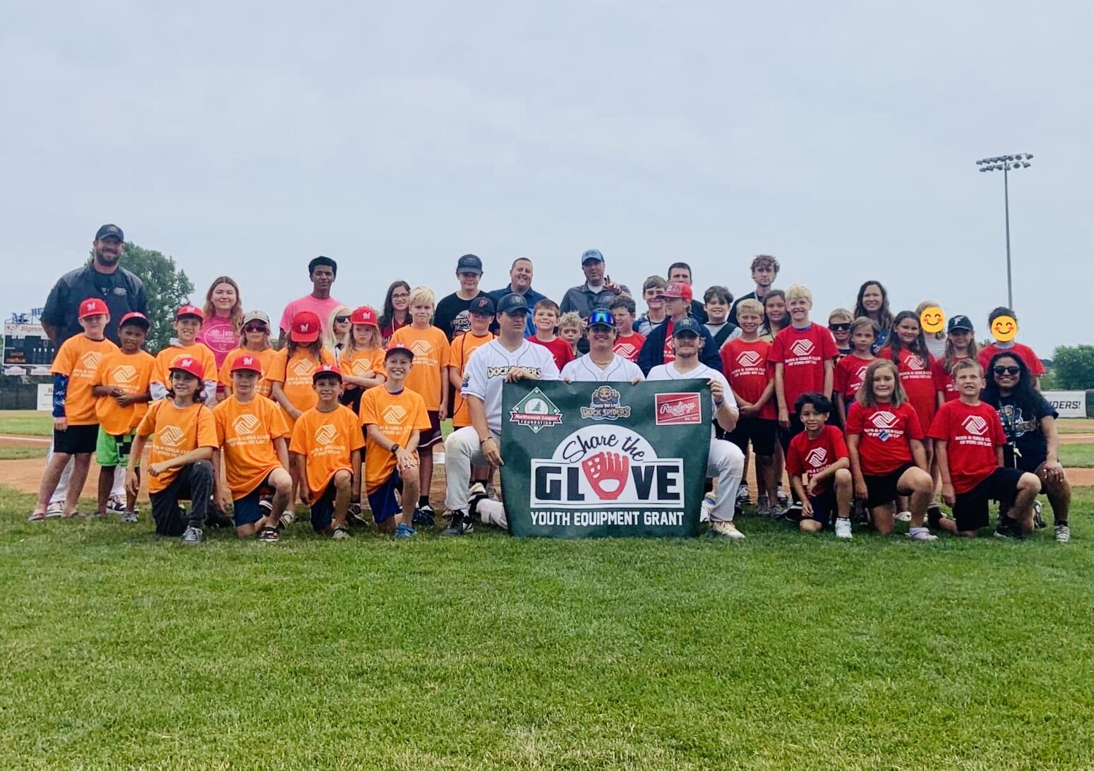 Dock Spiders go to bat for BGC!