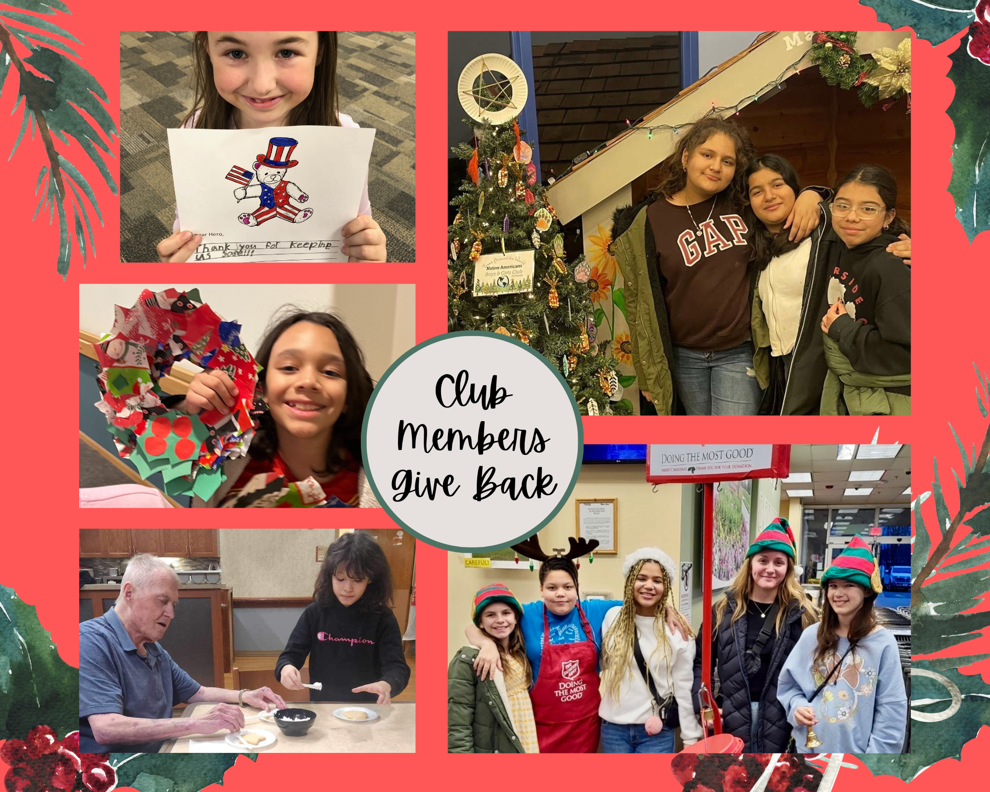 Club Members Give Back